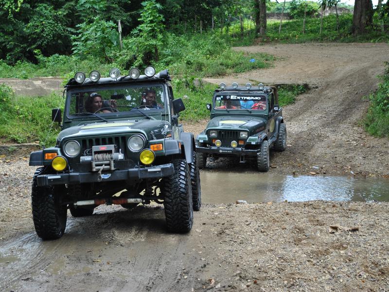 Punta Cana Just Safari Jeep Tour - Driving Jeep on Countryside bumpy roads